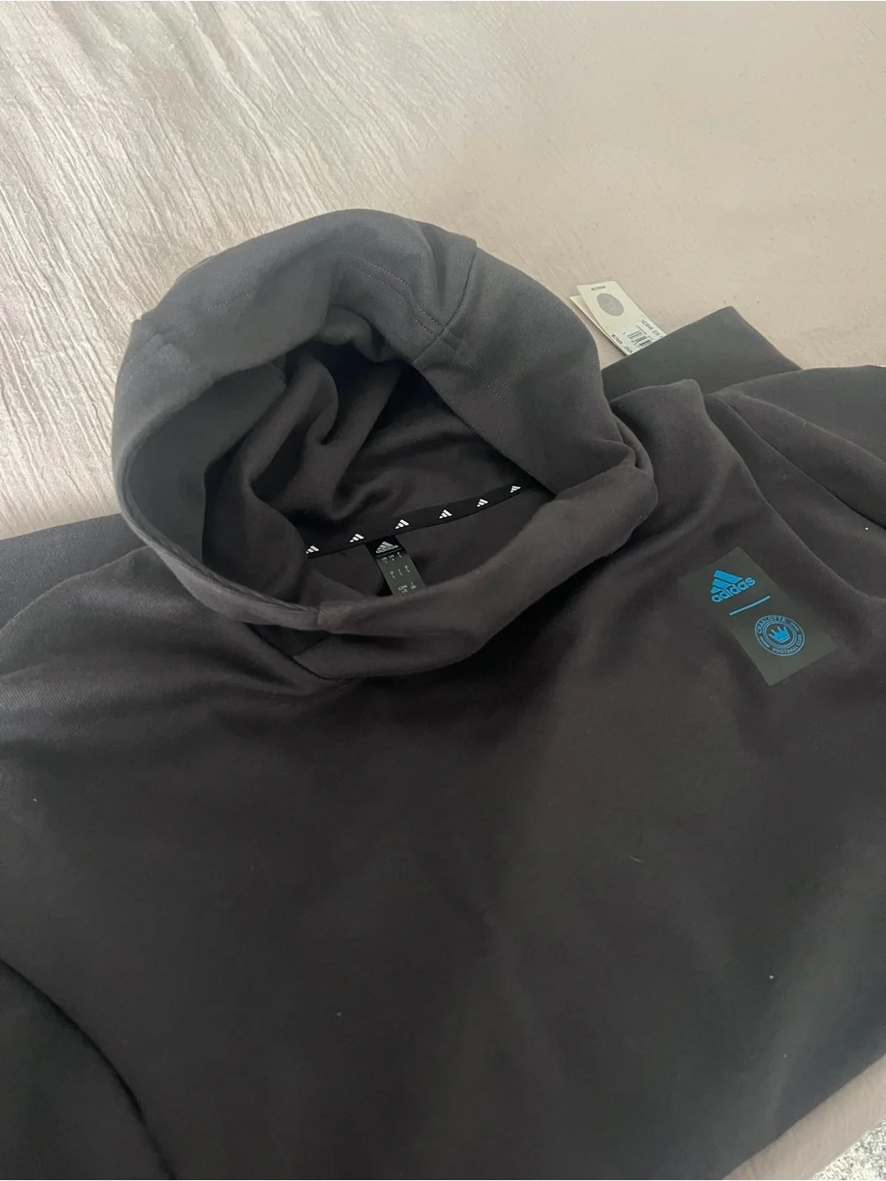adidas MLS Charlotte Black Men’s Pullover Hoodie